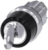 Interruttore a chiave Siemens SIRIUS ACT RONIS I-O-II (I/O/II) metallo lucido