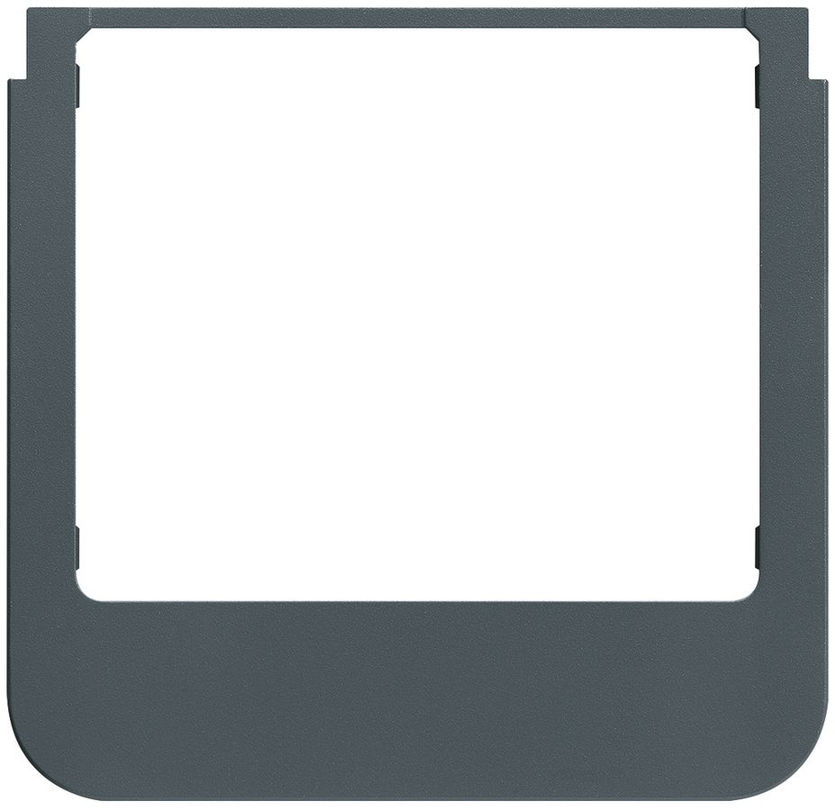 Designrahmen Audio Hager elcom.touch/elcom.fon rund anthrazit