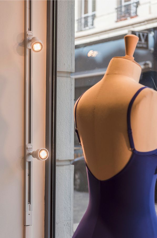 Leuchten-Set SLV Puri 3×Spot GU10 2×Stromschiene 1×Mitteleinspeiser weiss