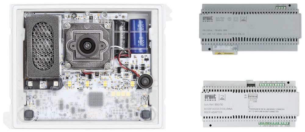 Video-Türsprechanlage-Set Urmet Alpha 1783/738