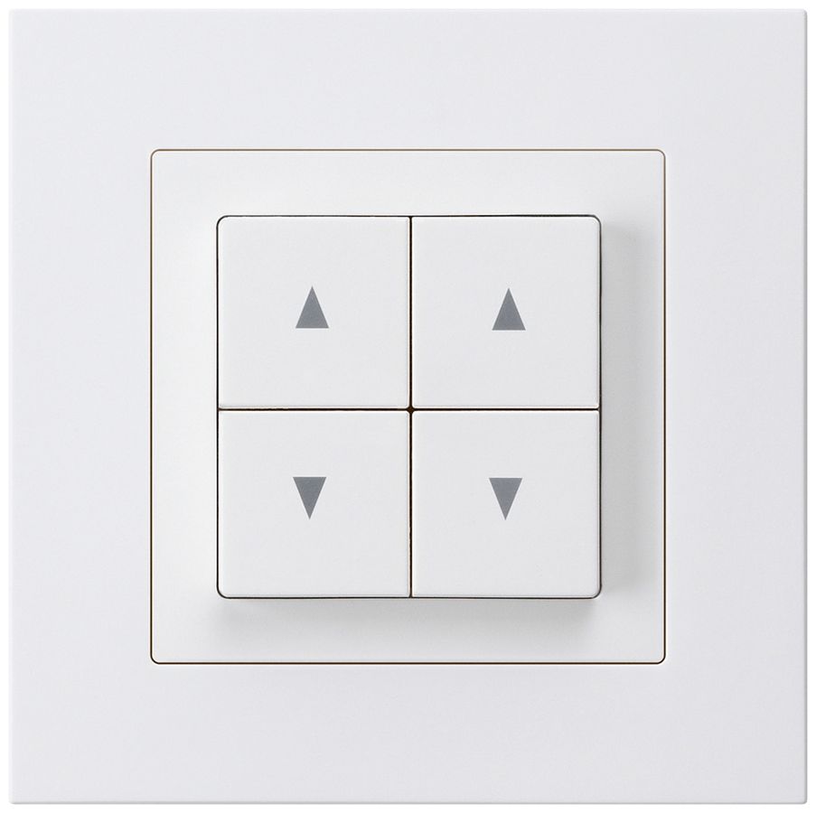 Contact pour stores ENC kallysto.pro blanc avec 4 touches