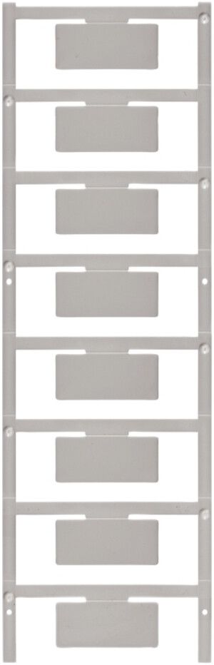 Marcatore per apparecchi Weidmüller MultiCard SM 17×37.5mm PA66 grigio