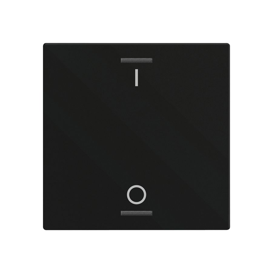 Bascule MDT BE-TAL60W116.B1 1t/2a p.touches tactiles noir mat "I/O"