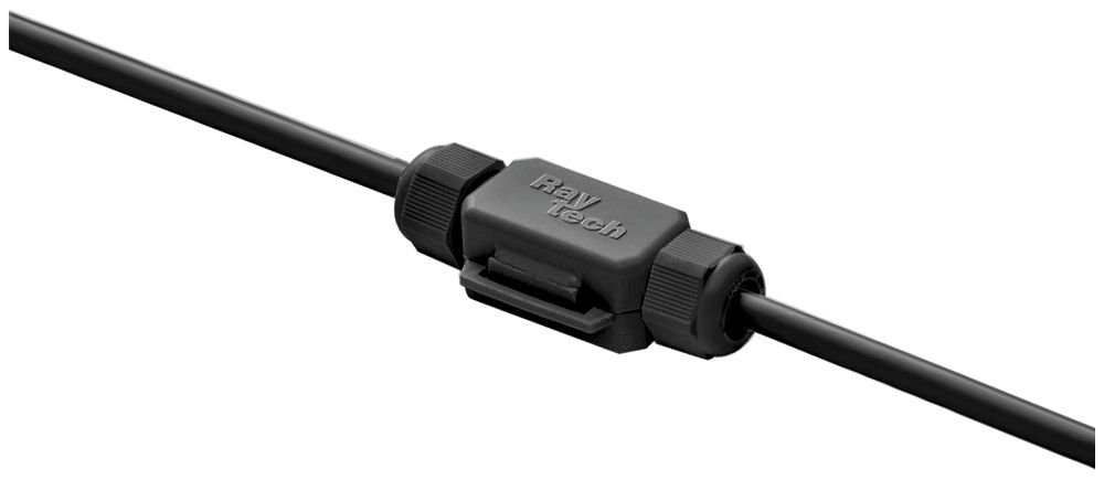 Manchon de jonction Raytech BARNEY-N avec gel raccord câble Ø6…10mm IP68 noir