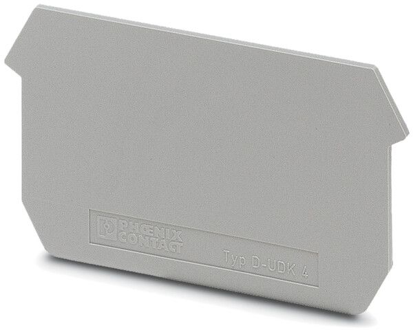 Deckel Phoenix Contact L=63.5mm, B=1.5mm grau