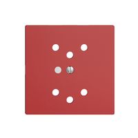 Frontset EDIZIOdue berry 60×60mm 2×T12 mit Linse