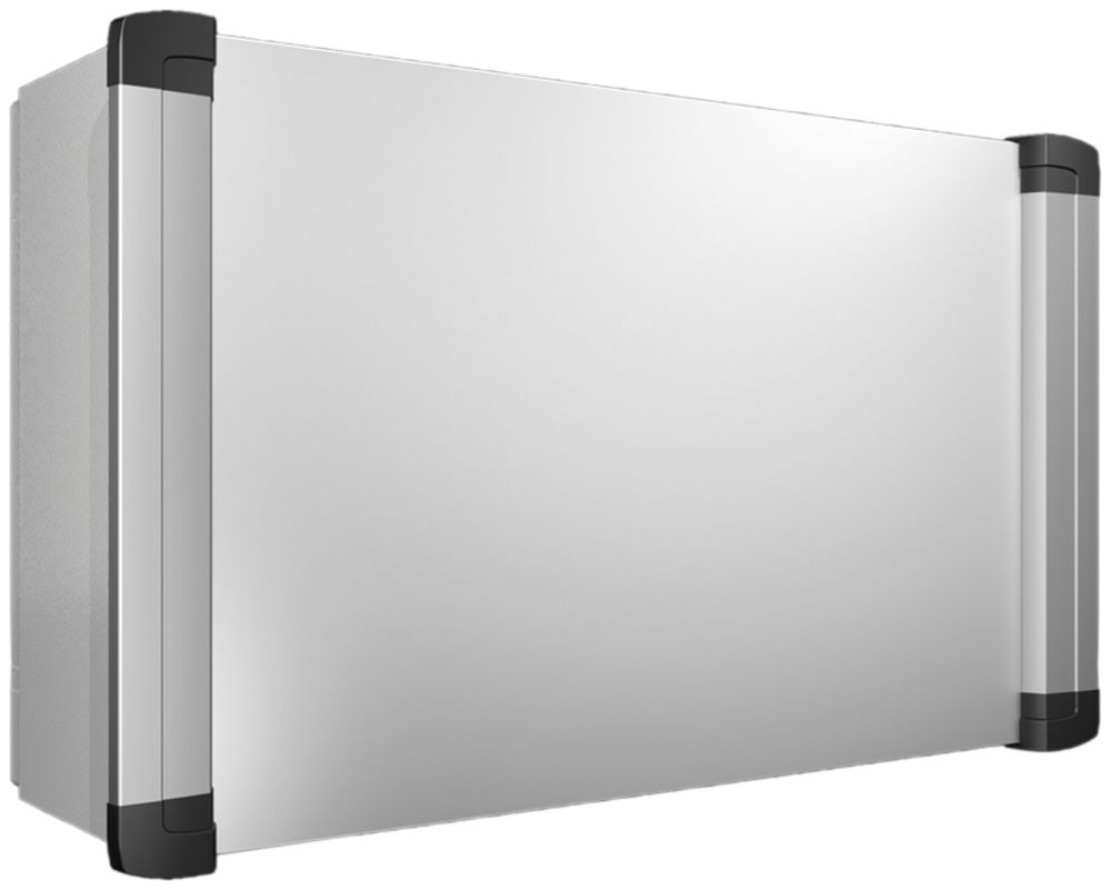Boîtier de commande Rittal AX, accès par l'arrière 600×380×210mm, tôle d'acier