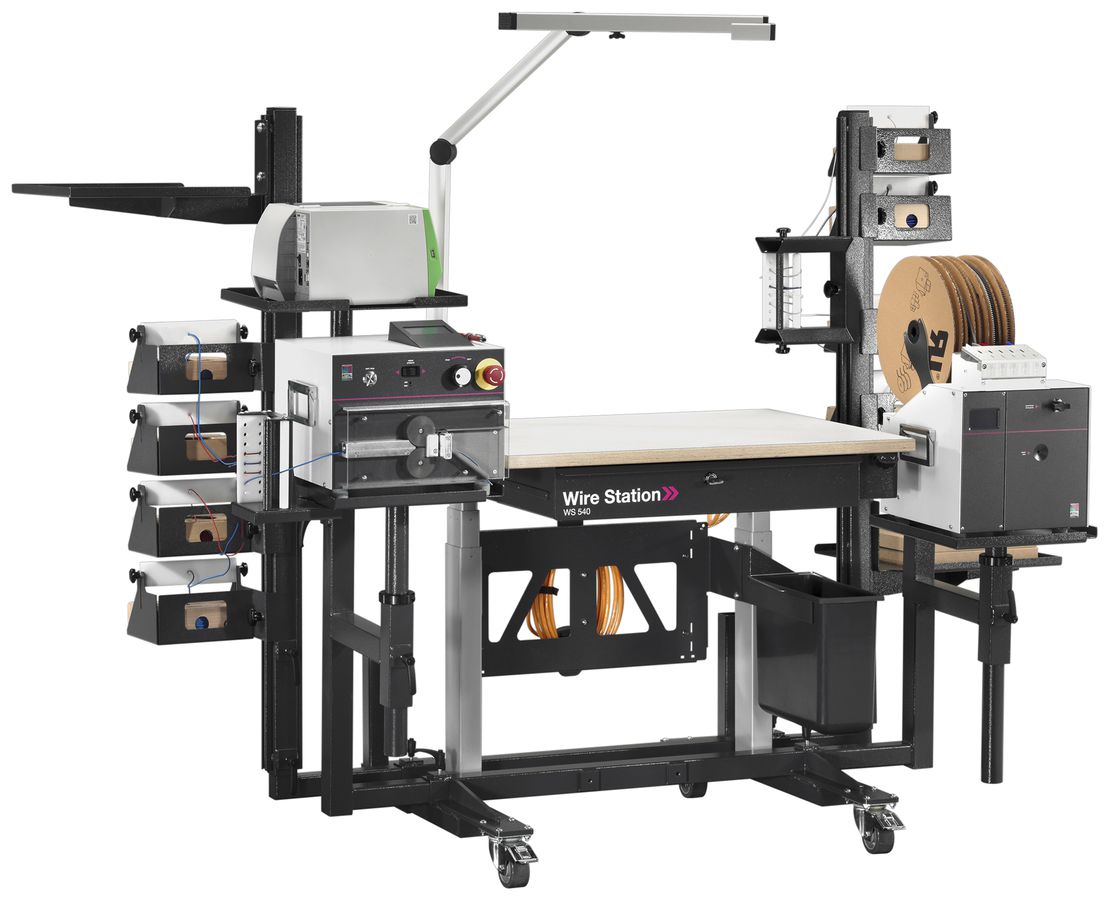 Établi Rittal AS 4051.131 Wire Station WS 540 Processing Edition