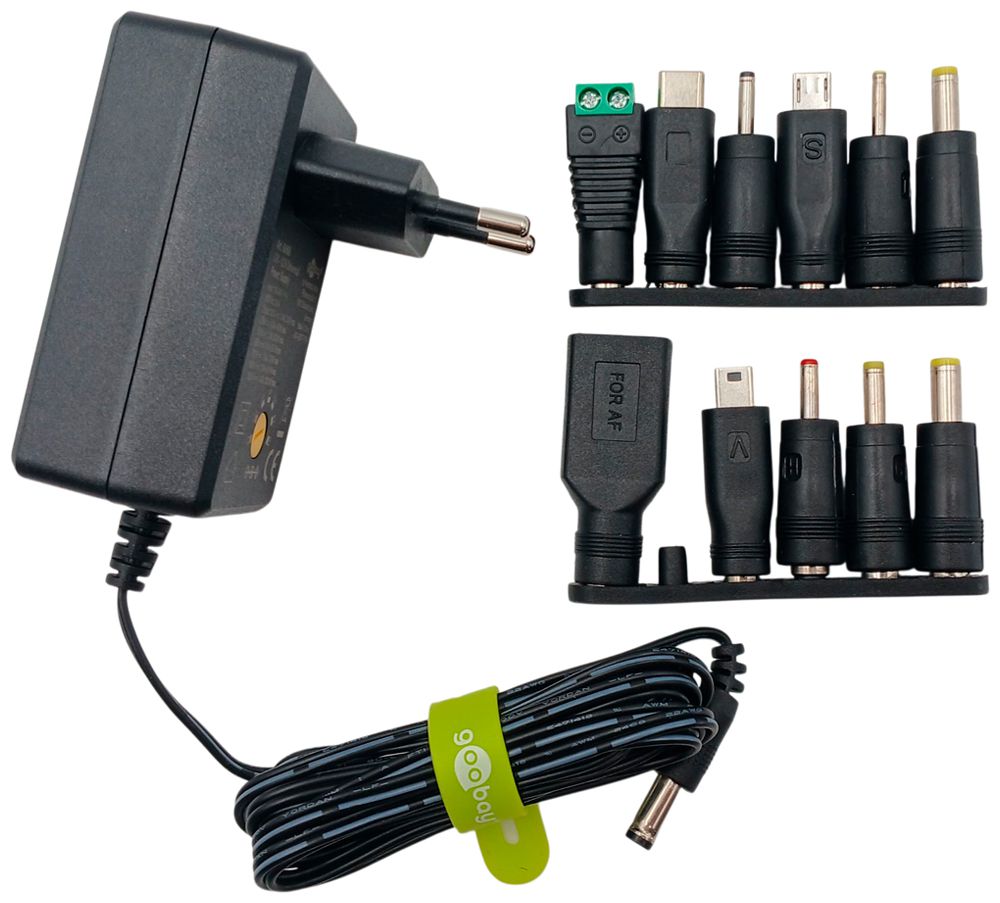 Netzteil ELBRO NA9825-LV Stecker 3…12V DC 1000mA