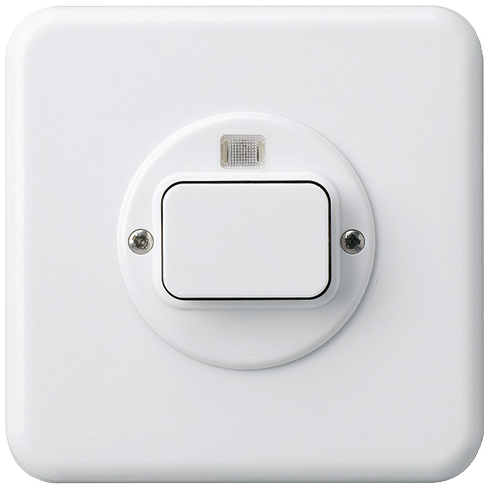 UP-Frontset basico 86×86mm weiss für Oekoswitch
