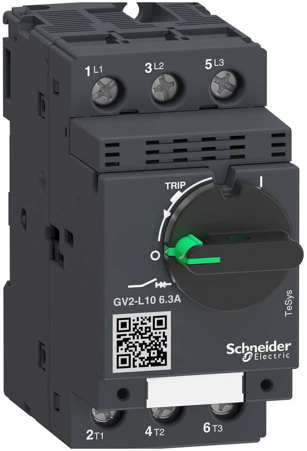 Démarreur moteur Schneider Electric GV2-L 6.3A