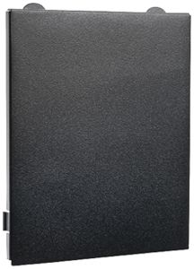 Copertura SG Fagernes alluminio 139×115×11mm nero