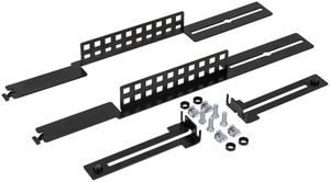 Support de câbles pour panneau Netscale 48, latérale, ajustable, noir