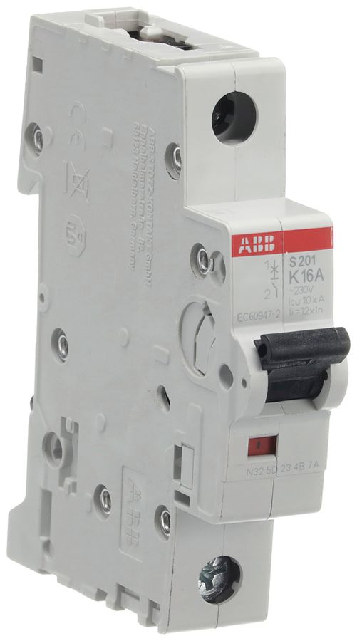 Leitungsschutzschalter ABB S201-K16 16A 6kA