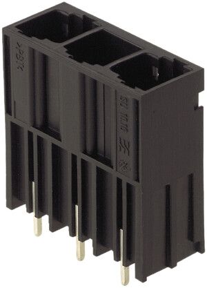 Stiftleiste Weidmüller SU geschlossen THT 10.16mm 2L 180° 3.5mm