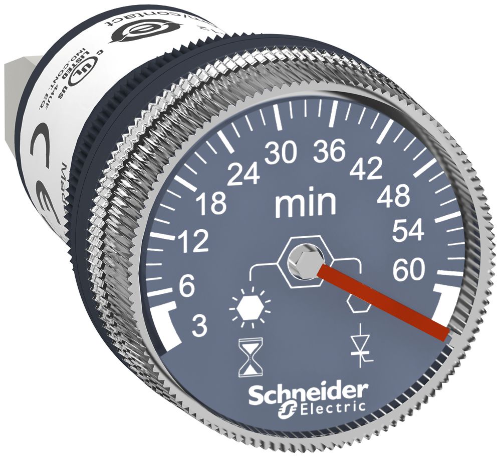 EB-Timer Harmony XB5, 100…240VAC/DC ansprechverzögert 3…60min IP65