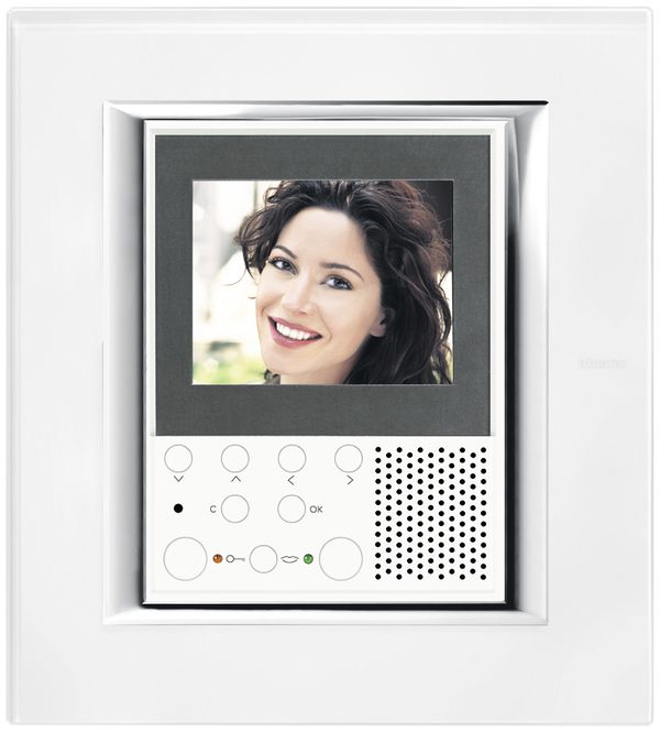 Abdeckrahmen Axolute Glas kristall 142×127mm