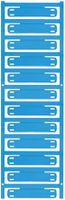 Kabelmarkierer Weidmüller MultiCard SFX für Ø7…40mm 60×11mm PA66 blau