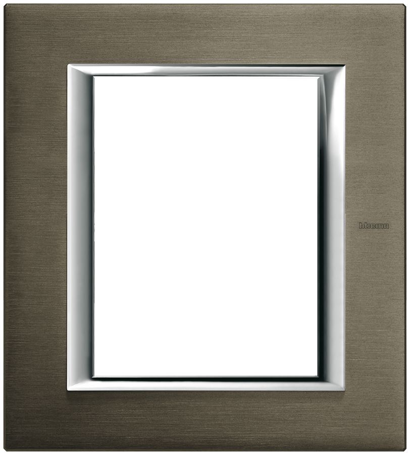 Telaio Axolute bronzo spazzolato, 141.5×127mm