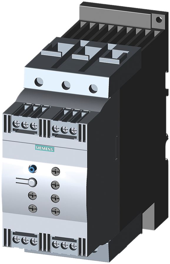Sanftstarter Siemens SIRIUS 3RW40 S3 106A 55kW ON/OFF, Us=24VUC