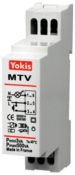 REG-Dimmaktor Yokis 5…300VA 500W 230V