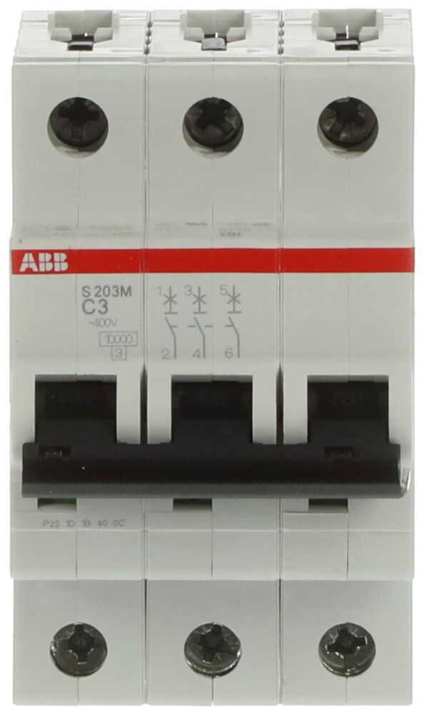 Disgiuntore ABB S203M-C3 3A C 10kA