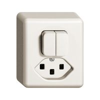 AP-Kombination 1/3+3/1L+T23 weiss 16A FH