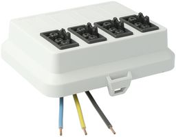 Frontteil AGRO, in: 3P H07V-U, out: 4×3P sw L1, Wieland