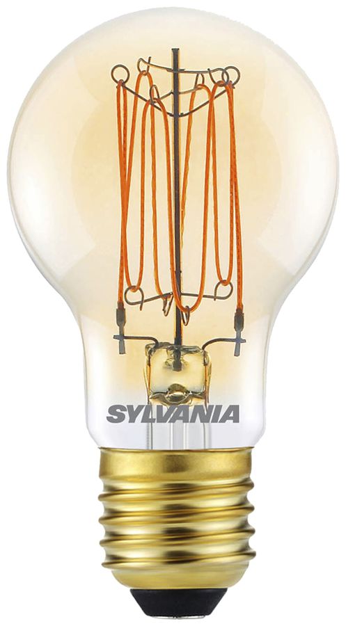 LED-Lampe Sylvania ToLEDo Vintage E27 7W 550lm 2000K DIM Ø60×108mm Typ A klar