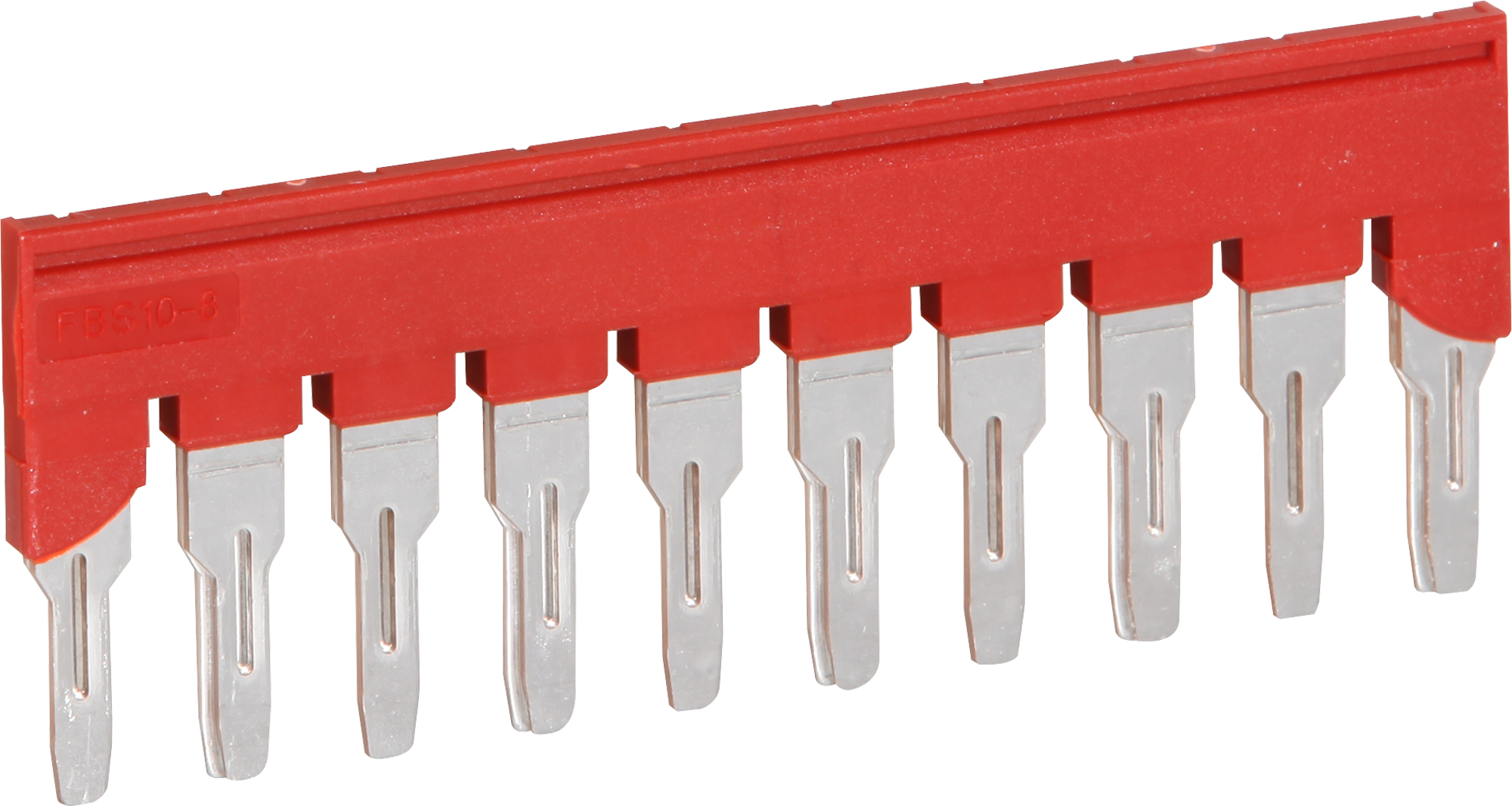 Ponticello ad innesto 8mm 10L rosso CLIPLINE