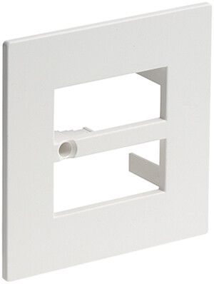 Disque frontal R&M 4RJ45 blanc
