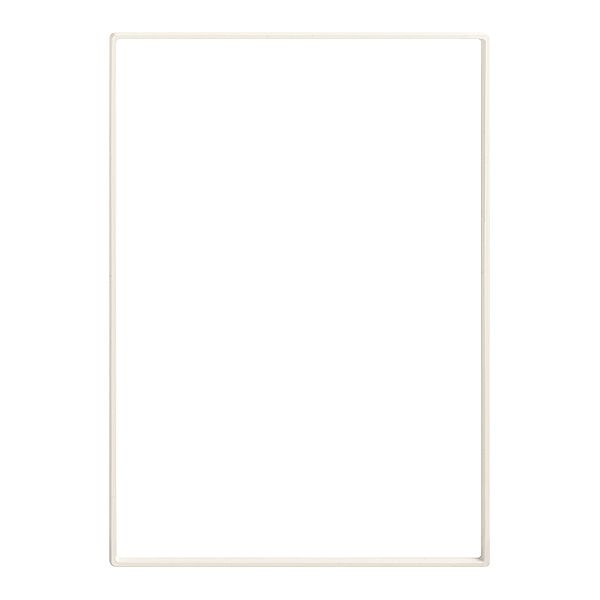 Zusatzrahmen EDIZIOdue prestige 3×2 weiss