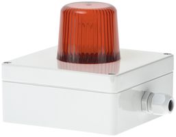 Blitzleuchte Hugentobler Typ 13 12VAC 5Ws rot