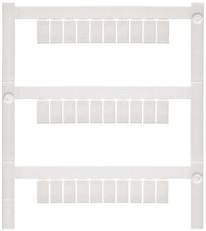 Klemmenmarkierer Weidmüller MultiFit 9×5mm Woertz PA66 weiss