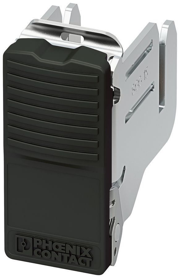 Schirmanschlussklemme PX SCC 15 für Sammelschiene schwarz