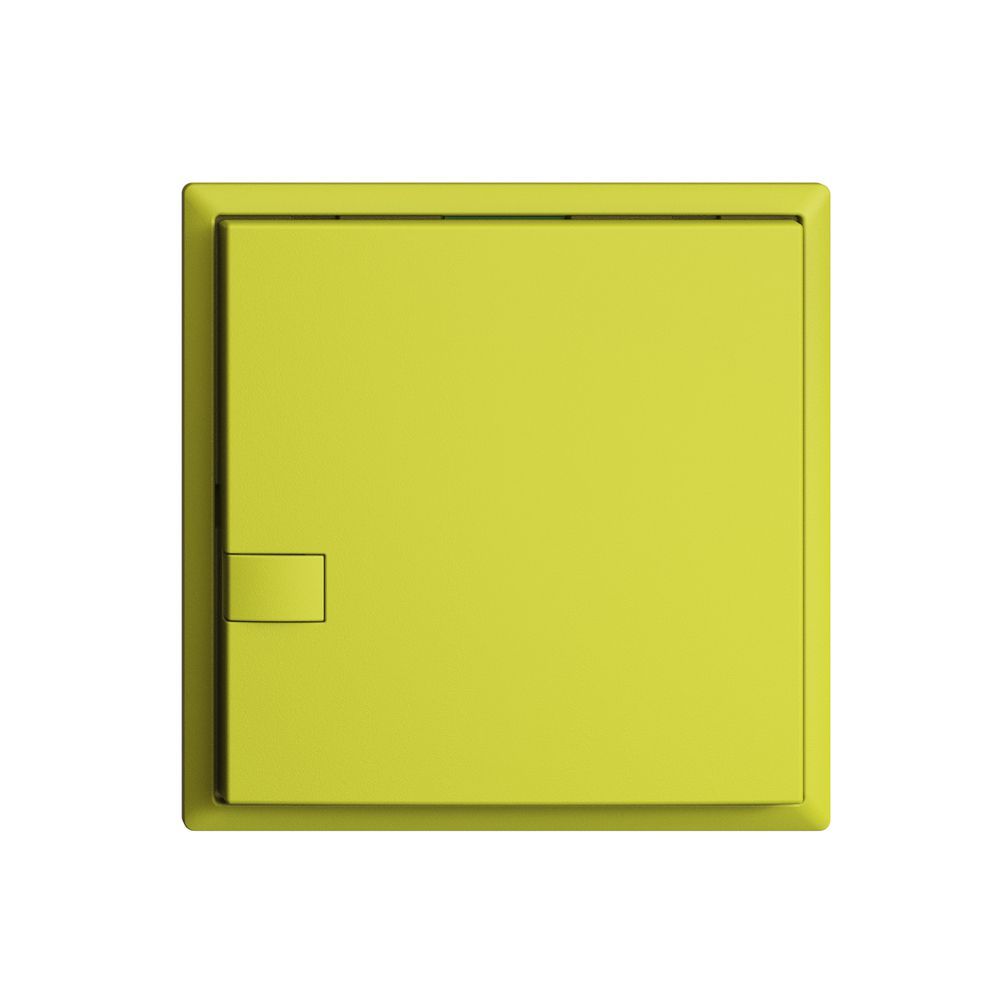 Poussoir ENC KNX 1× EDIZIOdue lemon RGB sans LED