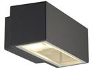 Lampada a muro SLV BOX, R7s 80W IP44 antracite