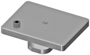 Supporto per sospensione Sylvania Lytespan H 40×31×14mm alluminio argento