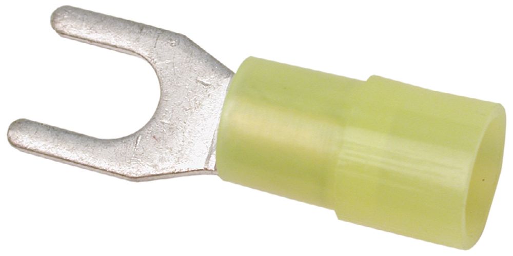 Cosse à sertir forme fourche Mischke IG M4 4…6mm² Cu-étamé isolé jaune