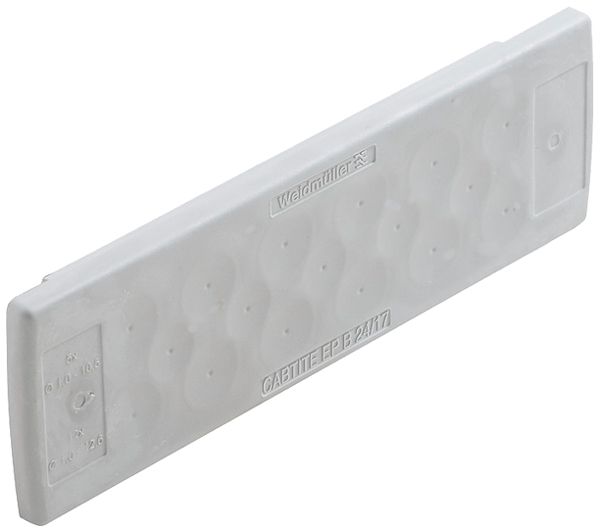Einführungsflansch WM CABTITE EP B 24/17 142×44×12mm TPE grau