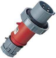 Fiche mobile CEE-Powertop 32A 4P 6h 400V presse-étoupe IP67