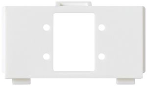 Modulo multimedia M3 FO vuoto per 2 E2000 compact kallysto bianco