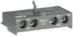 Hilfsschalter ABB HKF1-11, für MS132, 1S+1Ö, 1.5A AC-15, frontal, Schraub