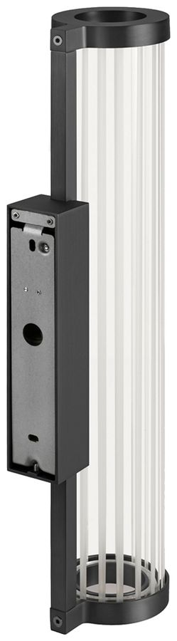 Applique LED SLV QUIMERA 8.2W 320lm 927/930 VAR Ø76×413mm noir