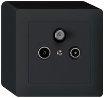 Prise AP kallysto R/TV/SAT noir