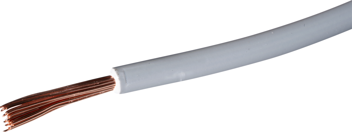 T-Litze halogenfrei 1.5mm² grau Eca, Spule à 100m