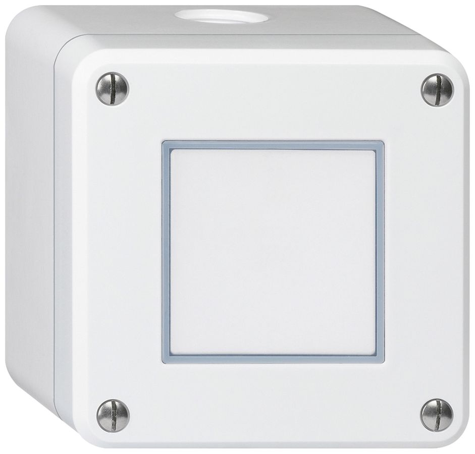 AP-Drucktaster robusto IP55 2P weiss