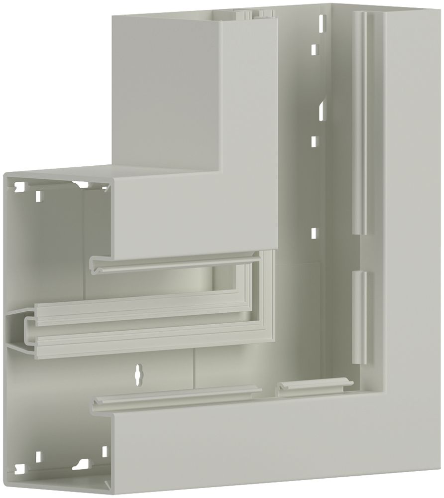 Flachwinkel tehalit BR 85×170mm, Oberteil 80mm, verkehrsweiss