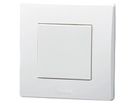 Poussoir RF AP URMET TLM2-U Zigbee bus émetteur mural complet 2 can blanc