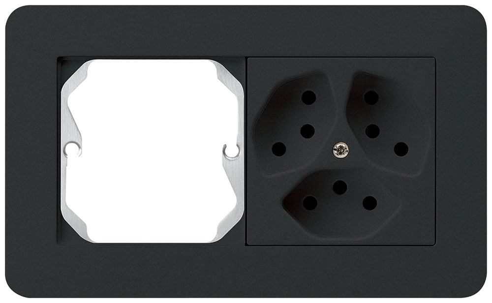 Combinaison ENC kallysto.trend grd.I-I horizontale vide+3×type 13 noir